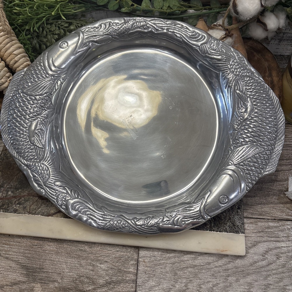 Authur Court Cast Fish Platter
